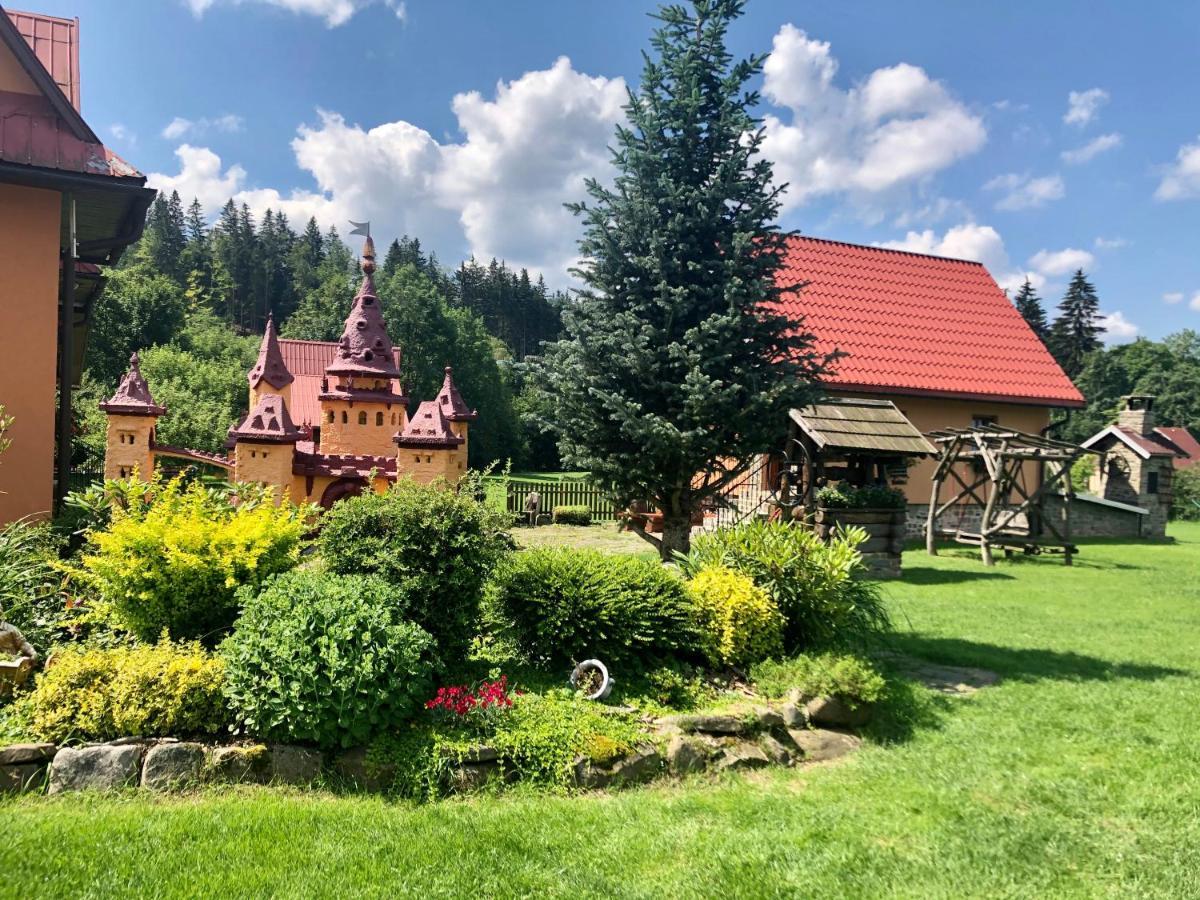 Ubytovani U Hradecku Prostřední Bečva Kültér fotó